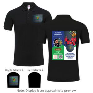 Premium Wear Long Sleeve Polo Shirt for Men, Cotton-Blend Fabric Golf Shirt with Collar, 3-Button Placket, Stain Guard
